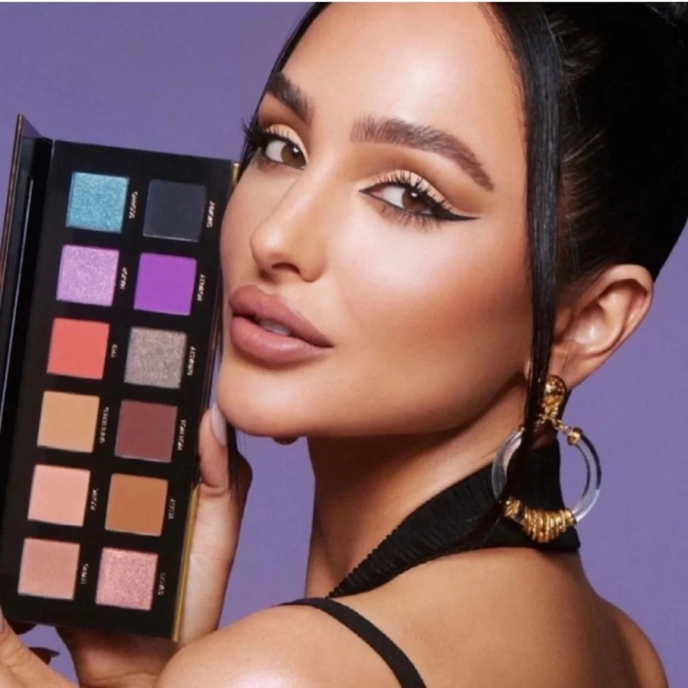 NEW Buxom x Ash K Holm Eyeshadow Palette - Vibrant Shades